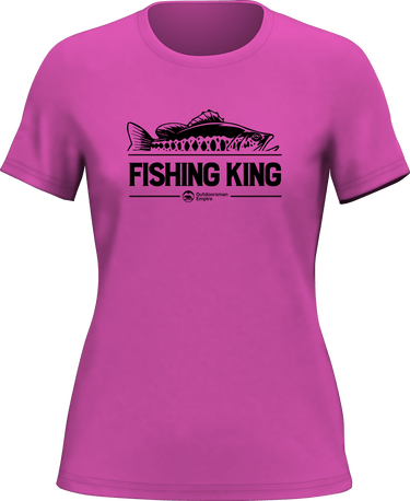 Fishing King T-Shirt for Women